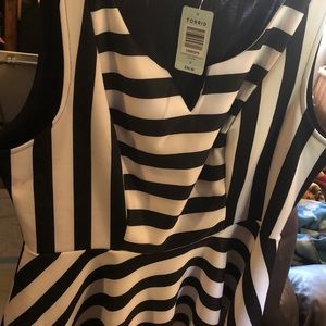 Torrid Peplum top. Never worn